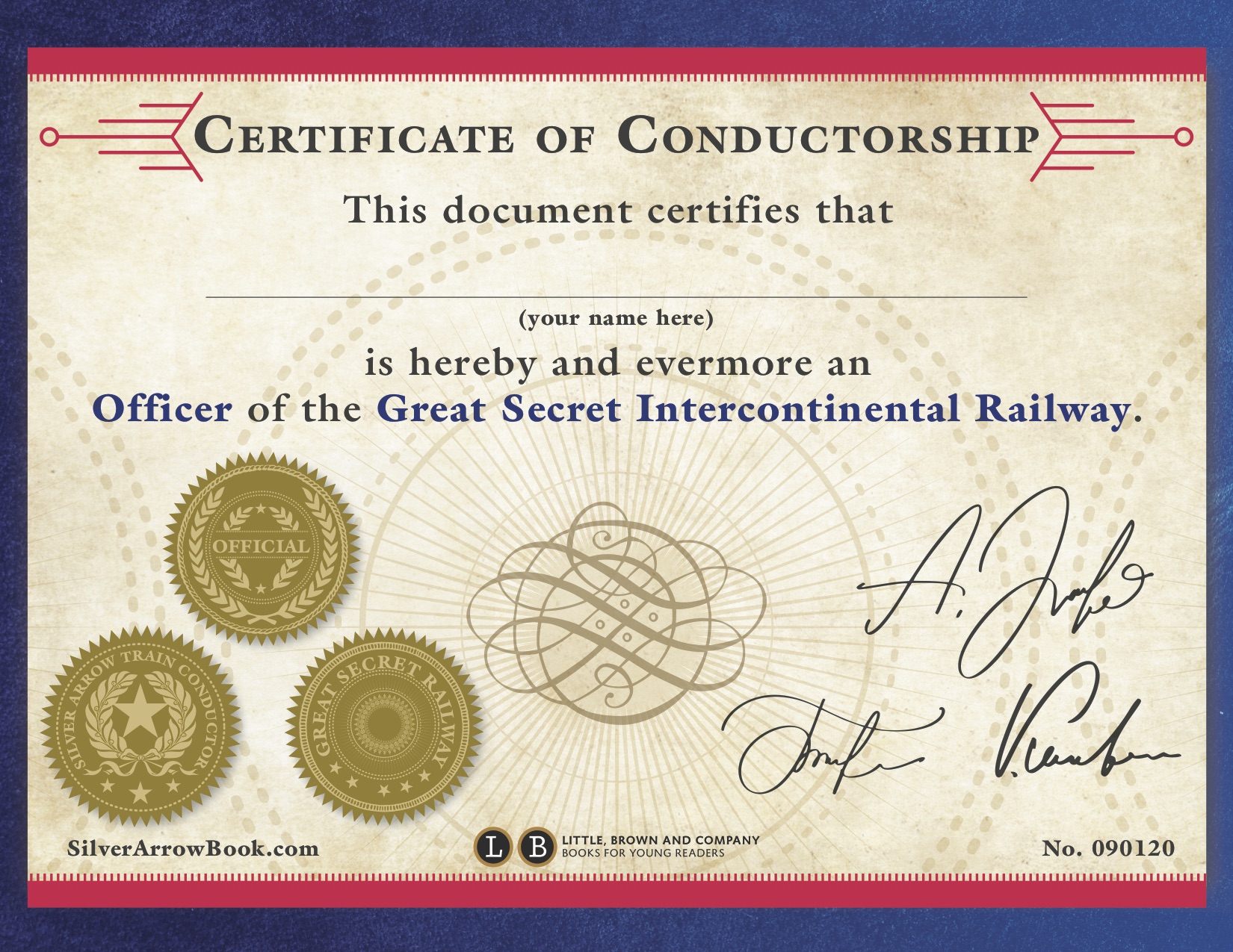 Conductor's Certificate